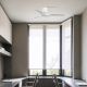 Lustre cu ventilator - Ventilator tavan cu telecomanda HEY TUB S alb
