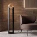 Lampa de podea design modern LUX Black steel
