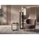 Lampadare - Lampa de podea design modern LUX Black steel