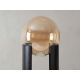 Lampadare - Lampa de podea design modern LUX Black steel