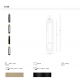 Lampadare - Lampa de podea design modern LUX Black steel