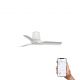 Lustre cu ventilator - Ventilator tavan smart sistem TUYA si telecomanda HEY TUB S alb