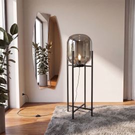 Lampadare - Lampa de podea design modern LUX Smoked mirror