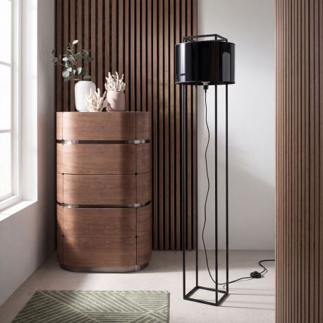 Lampadare - Lampa de podea design modern LUX Black