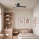 Lustre cu ventilator - Ventilator tavan smart sistem TUYA si telecomanda HEY TUB S negru