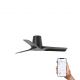 Lustre cu ventilator - Ventilator tavan smart sistem TUYA si telecomanda HEY TUB S negru