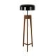 Lampadare - Lampa de podea cu trepied din lemn design modern LUX Walnut