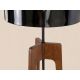 Lampadare - Lampa de podea cu trepied din lemn design modern LUX Walnut