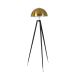 Lampadare - Lampa de podea cu trepied design modern LUX Gold and Black Steel
