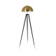 Lampadare - Lampa de podea cu trepied design modern LUX Gold and Black Steel