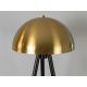 Lampadare - Lampa de podea cu trepied design modern LUX Gold and Black Steel