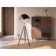 Lampadare - Lampa de podea cu trepied design industrial Black steel