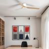 Ventilator tavan smart sistem TUYA si telecomanda PUNT TUB M alb/artar
