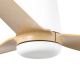 Lustre cu ventilator - Ventilator tavan smart sistem TUYA si telecomanda PUNT TUB M alb/artar