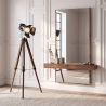 Lampa de podea cu trepied design industrial Cinema