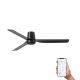 Lustre cu ventilator - Ventilator tavan smart sistem TUYA si telecomanda PUNT TUB M negru