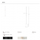 Lampadare - Lampa de podea cu structura tubulara LED