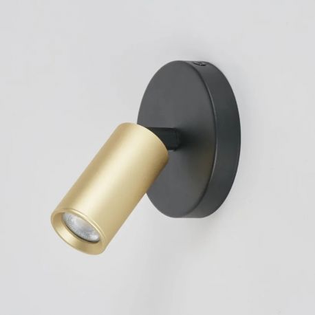 Aplice cu Spot - Aplica cu spot directionabil mini GU10 Ciara 1 negru, auriu