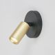 Aplice cu Spot - Aplica cu spot directionabil mini GU10 Ciara 1 negru, auriu