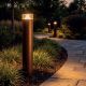 Stalpi - Stalp LED iluminat exterior IP54 SILL negru