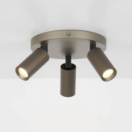Plafoniera cu 3 spoturi mini GU10 Ciara 3 bronz