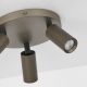 Plafoniere cu spoturi, Spoturi aplicate - Plafoniera cu 3 spoturi mini GU10 Ciara 3 bronz