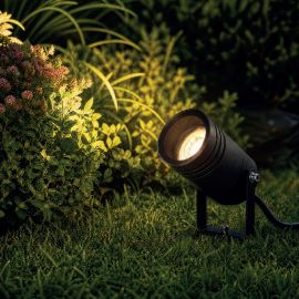 Tarusi - Tarus iluminat exterior IP54 TRAST 1 GU10 negru