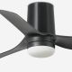Lustre cu ventilator - Ventilator tavan smart sistem TUYA si telecomanda PUNT TUB S negru