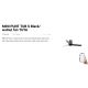 Lustre cu ventilator - Ventilator tavan smart sistem TUYA si telecomanda PUNT TUB S negru
