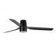 Lustre cu ventilator - Lustra cu Ventilator tavan si telecomanda PUNT TUB M TEK negru 2700K