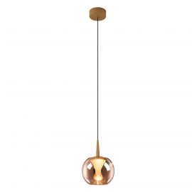 Pendul LED design decorativ ANDROMEDA auriu