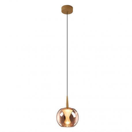 Pendule, Lustre suspendate - Pendul LED design decorativ ANDROMEDA auriu