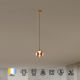 Pendule, Lustre suspendate - Pendul LED design decorativ ANDROMEDA auriu