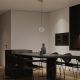 Pendule, Lustre suspendate - Pendul LED design decorativ ANDROMEDA auriu/clar