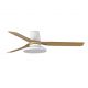 Lustre cu ventilator - Lustra cu Ventilator tavan si telecomanda PUNT TUB M TAK alb/artar 2700K