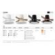 Lustre cu ventilator - Lustra cu Ventilator tavan si telecomanda PUNT TUB M TAK alb/artar 3000K