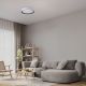 Plafoniere - Plafoniera LED cu telecomanda VERONA gri 38cm