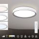 Plafoniere - Plafoniera LED cu telecomanda VERONA gri 50cm