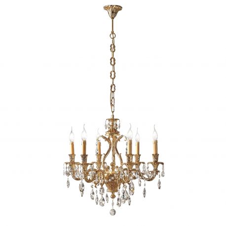Lustre Cristal Scholer - Candelabru LUX realizat manual cu cristale Scholer Irina 6L