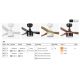 Lustre cu ventilator - Lustra cu Ventilator si telecomanda PUNT TEK M negru/nuc 2700K