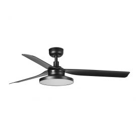 Lustre cu ventilator - Lustra cu Ventilator si telecomanda PUNT TAK M negru 2700K