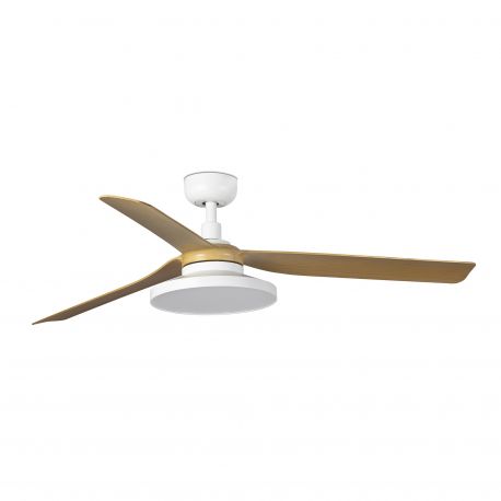 Lustre cu ventilator - Lustra cu Ventilator si telecomanda PUNT TAK M alb/artar 4000K