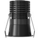 Spoturi tavan fals - Mini Spot LED incastrabil CANE negru 12W 4000K