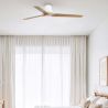 Ventilator tavan cu telecomanda HEYWOOD TUB L alb/pin