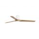 Lustre cu ventilator - Ventilator tavan cu telecomanda HEYWOOD TUB L alb/pin