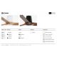 Lustre cu ventilator - Ventilator tavan smart sistem TUYA si telecomanda HEYWOOD TUB L alb/pin