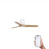 Ventilator tavan smart sistem TUYA si telecomanda HEYWOOD TUB S alb/pin