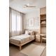 Lustre cu ventilator - Ventilator tavan smart sistem TUYA si telecomanda HEYWOOD TUB S alb/pin