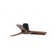 Lustre cu ventilator - Ventilator tavan cu telecomanda HEYWOOD TUB S negru/nuc
