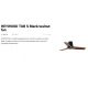 Lustre cu ventilator - Ventilator tavan cu telecomanda HEYWOOD TUB S negru/nuc